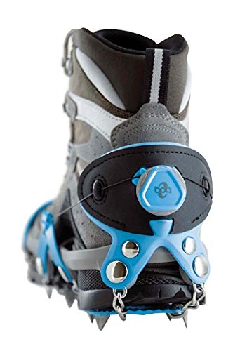 YakTrax Summit Spikes Schneeketten – Carbonstahl-Spikes mit Boa Verschluss, maximaler Grip auf EIS & Schnee, ideal für Winterwandern, Trailrunning & Jagd, unverzichtbar bei Kälte, L