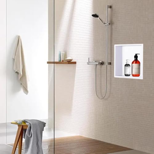 Meuble de douche compact : la solution pour ranger sans percer le carrelage de la douche - 3
