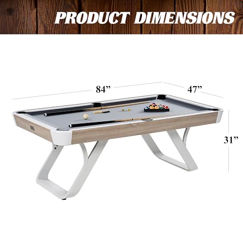 Image of Barrington Billiards Drop Pocket Pool Table with Complete Accessory Set