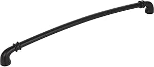 Jeffrey Alexander 305 mm Center-to-Center Matte Black Marie Cabinet Pull