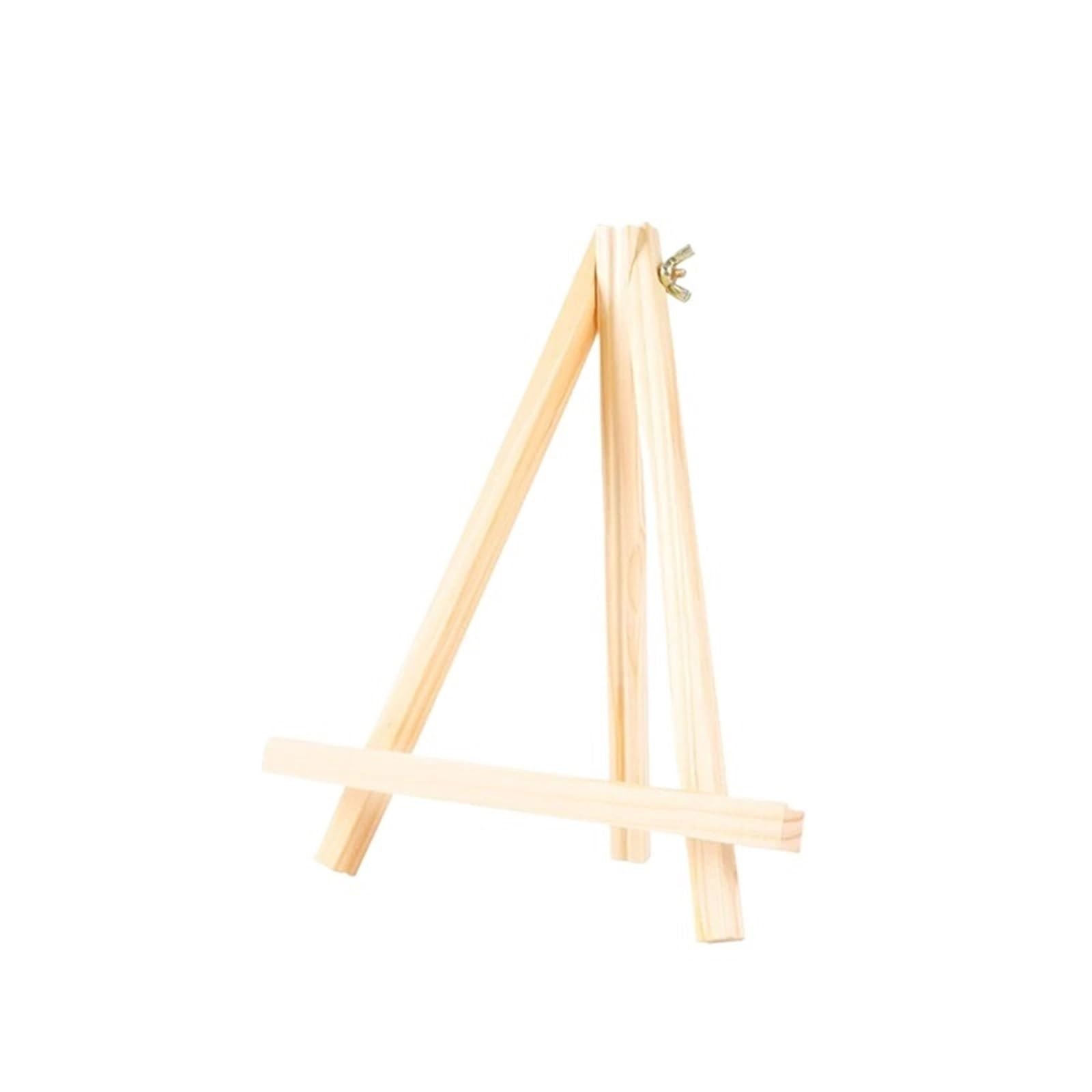 Sztaluga malarska z trójnogiem, Do malowania Składany wyświetlacz biurkowy o wysokości 20–50 cm Uchwyt trójkątny Materiały artystyczne do(18x24cm)