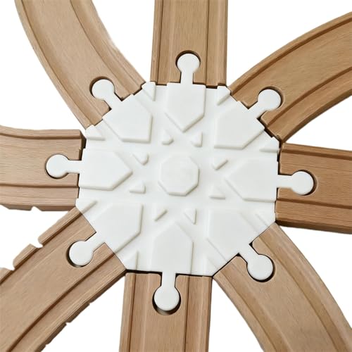 Conector De Vías De Tren De Juguete,Repuesto Educativo | Uniones De Construcción para Vías De Tren Modelo,para Niños, Escuela, Guardería, Juego, Cumpleaños, Navidad, Fiesta