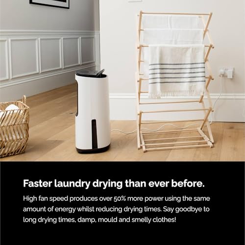 Meaco MeacoDry Arete® Two 10L Dehumidifier & HEPA H13 Air Purifier, Wi-Fi Meaco App, Smart humidity mode, Laundry mode, Low Energy, Low Noise, removes moisture in homes and flats, 5x year warranty - Image 5
