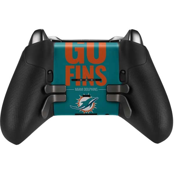 Skinit Decal Gaming Skin Compatible with Xbox Elite Wireless Controller Series 2 - Officially Licensed NFL Miami Dolphins Team Motto Design