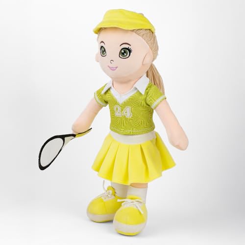 Image of Mirada Sports Doll Soft Plush Toy - 50cm | Cute Active Style Stuffed Doll for Kids & Boys | Super Soft, Huggable & Playful Plush | Ideal Gift for Birthday /Christmas /Diwali