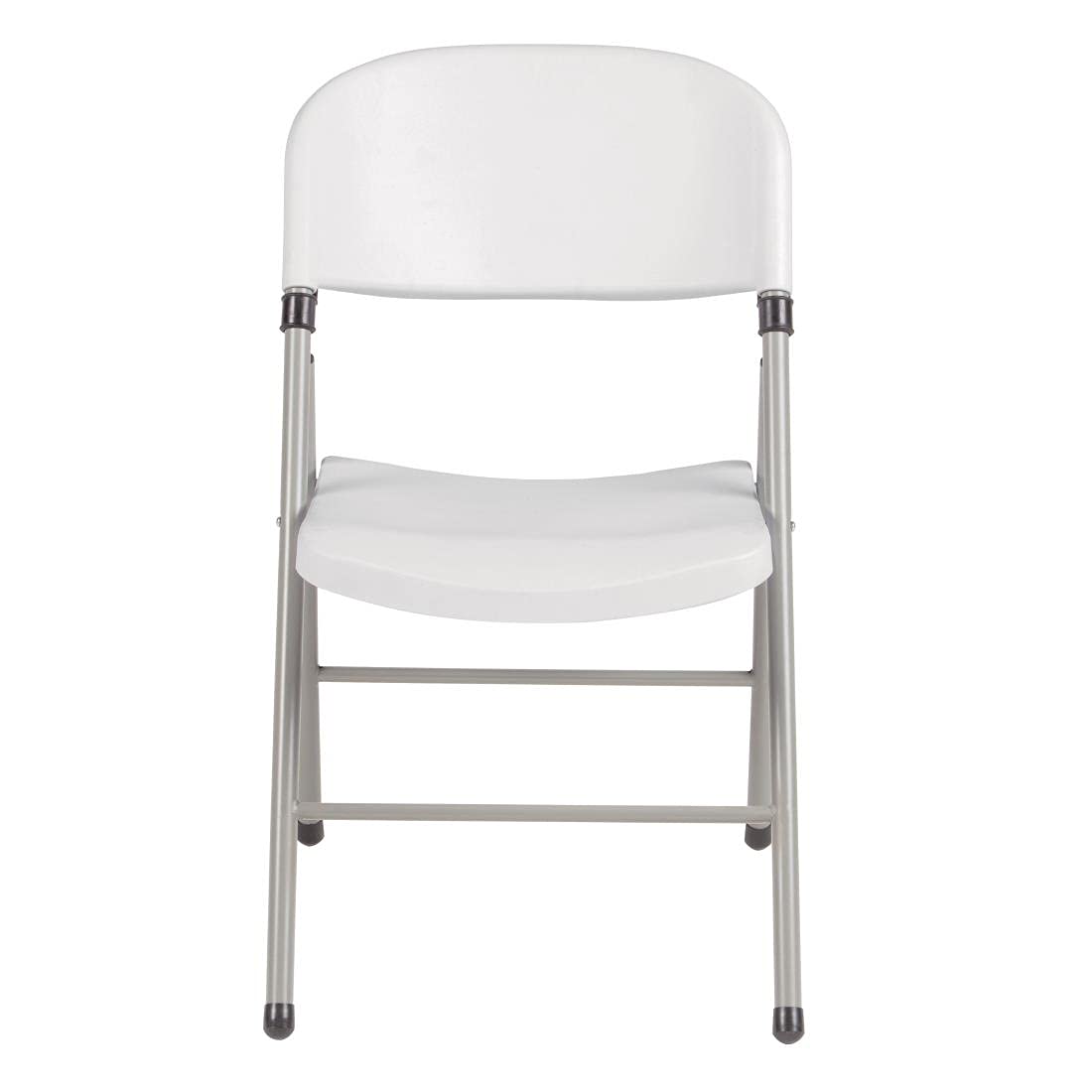 Bolero Lot de 2 chaises pliantes Blanc cassé