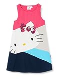 hello kleider Modisch Desigual Mädchen Vest_Hello Kleid, Rosa (Fuchsia Rose 3022), 140 (Herstellergröße:9/10)