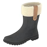 gosch sylt gummistiefel  GOSCH SHOES Sylt - Damen Gummistiefel Ostsee Gr. 35-41 in 2 Farben - Made in EU (36, Black)
