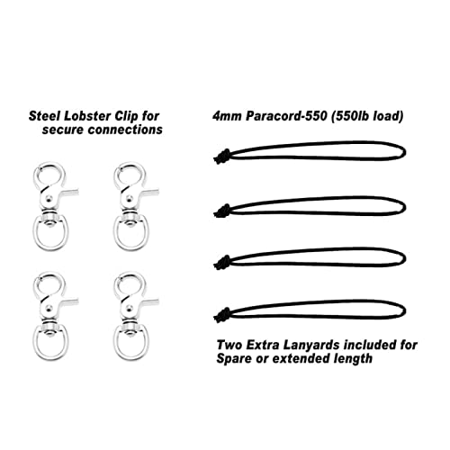 Cabo elástico de esqui,Alças de Encadernação de Snowboard | Cabo de trela de remo de bobina de pranc