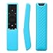 Rukoy Protecitve Case Cover Holder for Samsung Smart TV Remote Controller of BN59 Series, Kids-Friendly Anti-Slip Shockproof Anti-Lost with Hand Strap(Blue)