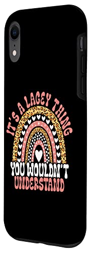 Iphone Xr Funny Lacey Name Leopard Funny Lacey Birthday Quote Lacey Case #TOP1