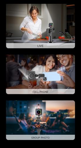 Image of ZETY Portable LED Video Light with Clip, Rechargeable Camera Light for Zoom Meetings, Photography & Laptop Use, 100 LED Beads, Dimmable Brightness for Streaming, Video Calls & Content Creation
