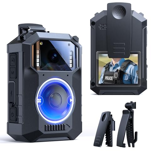BOBLOV M11 Police Body Camera: 3.2K Body Camera...
