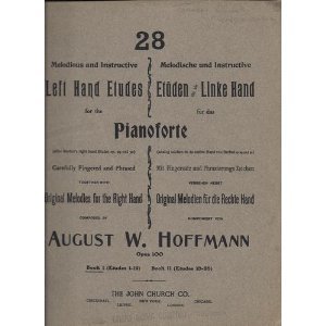 28 Melodious and Instructive Left Hand Etudes for the Pianoforte - Book ...