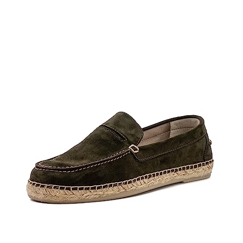 Mocassino verde para pies cansados que buscan un caminar ultra suave