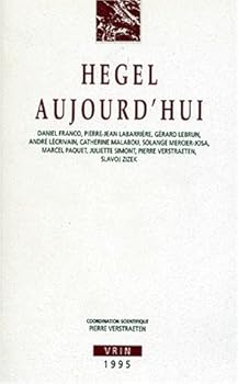 Paperback Hegel Aujourd'hui [French] Book