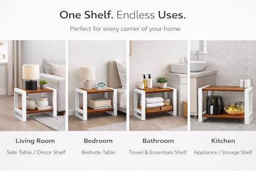 Image of counter top Spice Rack Organizer 3 piece Pack, Spice Seasoning Rack Shelf Holder Organizer Storage for Kitchen Cabinet Pantry (Modern) (kitchen counter) (large)