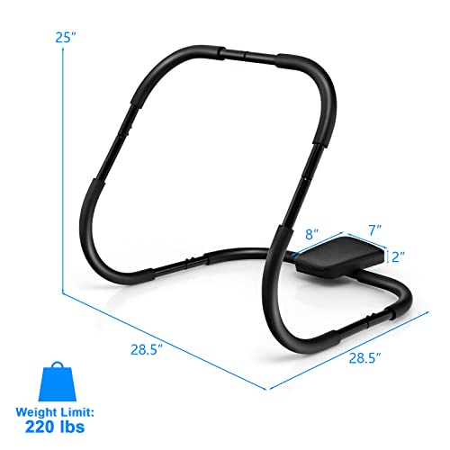 GYMAX-Ab-Cruncher-Abdominal-Trainer-Sit-up-Assistant-Roller-with-Padded-Headrest-Fitness-Exercise-Training-Machine-for-Core-Muscle-Home-Gym-Portable-Ab-Mat-Trainer