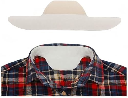Generic Self-Adhesive Sweat Pads for T-Shirts, Neck Collars & Hats - Disposable 25 cm, 10 pcs
