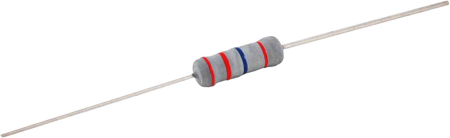 RESISTOR 2 WATT METAL OXIDE FILM FLAMEPROOF 2.2K OHM 2% AXIAL LEAD 10/PKG