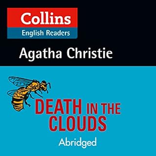 Diseño de la portada del título Death in the Clouds