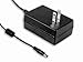 Mean Well GS25U24-P1J AC-to-DC Regulated Switching Wall Adapter, Power Supply, 24VDC, 1.04A, 25W, 3.1" H x 2.1" W x 1.3" L, Black