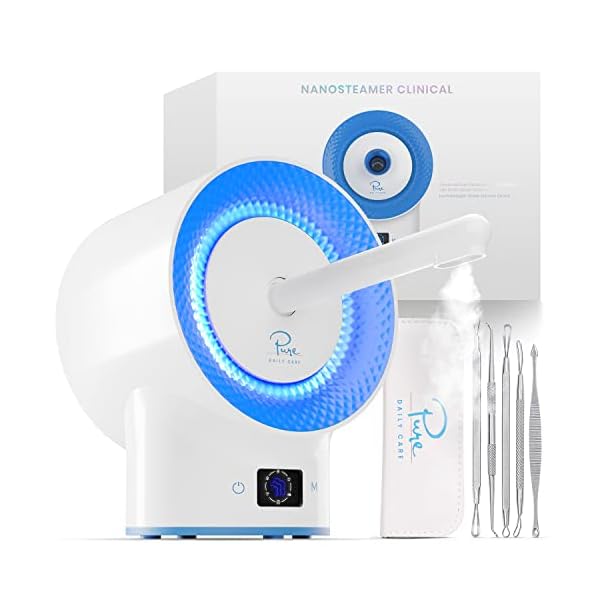 NanoSteamer Clinical 10in1 Smart Steam Dermatologist Grade Ionic