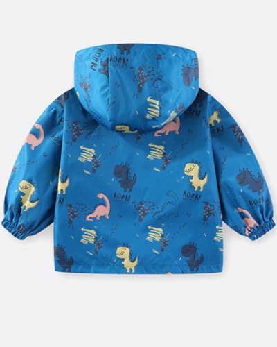 Image of Kids Boys' Windbreaker Jacket, Boys Zip Up Hoodie Coat Transitional Late Spring /Early Fall Jackets for Kids