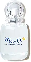 Mustela Perfume Musti Spray 50Ml - Colônia Eau De Soin Infantil Suave - Sem Álcool Hipoalergênico E Feito Com 92% De Ingredientes De Origem Natural - Bebê E Criança