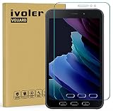 ivoler Protector de Pantalla para Samsung Galaxy Tab Active 3 8.0 Pulgadas, Cristal Vidrio Templado Premium, 9H Dureza, Antiarañazos, Sin Burbujas