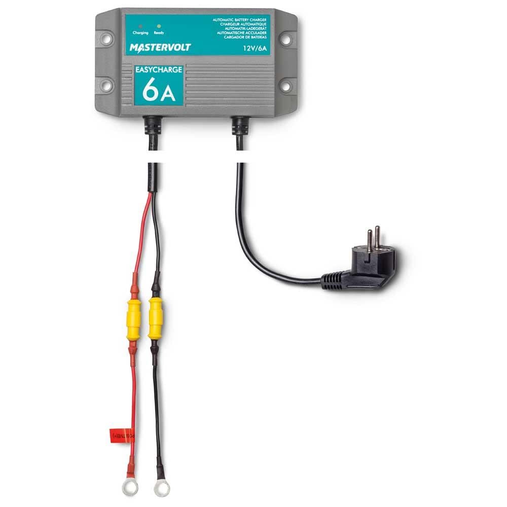 Mastervolt EasyCharge 6A - Caricabatterie per batteria, grigio