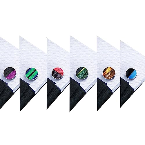 Image of Barry.Wang 6 PCS Men Ties Set Silk Business Fashion Woven Necktie Handkerchief Cufflinks Paisley Stripe Wedding Party