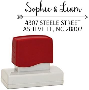 Self-Inking address stamp, Wedding Gift Return Address Stamper, Custom Stamp for Couples, A Classy Address Stamper Personalized for Family, Business, Wedding, or Gift