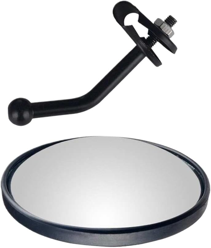 Wide-Angle Spot Mirror Auxiliary Accessory Compatible with School Buses(Small Clip)