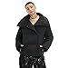 UGG Women's Patricia Sherpa Lined Puffer Coat, Black, Medium