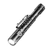 WUBEN T2 AA Flashlights 550 Lumens, EDC Flashlight, Dual Switch Pocket Flashlight, Tactical Flashlig