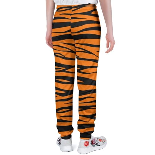 Tiger Stripes Pattern Man Sweatpants Casual Trousers Long Pants 3D Print Sport Pants Elastic Pant2