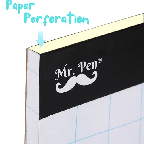 Mr. Pen- Graph Paper, 2X2 (2 Squares Per Inch), 8.5"X11", 55 Sheets, Grid Paper, Graphing Paper, Graph Paper Pad, Math Graph Paper, Grid Paper Pad, 1/2 Inch Graph Paper, Square Paper, Math Paper #TOP2
