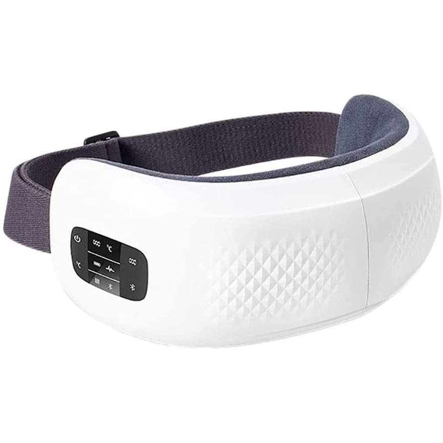Eye Massager with Heat Air Pressure Vibration Eye Massager Chargeable Massager for Relieve Eye Strain Dark Circles Eye