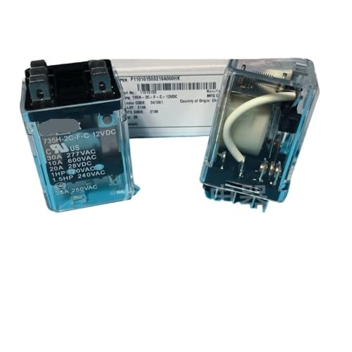 Relé 735H-2C-FC-12VDC 30A interruptor de automatización automotriz de 12v