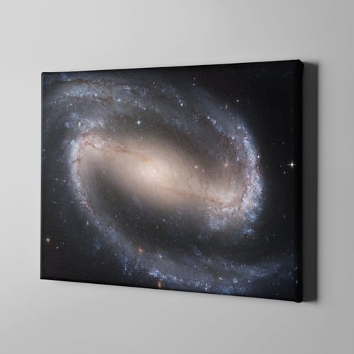 Galaxie Spirale tableau Hubble Télescope grand format pour salon - 2