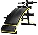 WTTO Ławeczka do podnoszenia ciężarów, płaska ławeczka do fitnessu, regulowana ławeczka do podnoszenia ciężarów, trener górnej części ciała, idealna dla początkujących i profesjonalistów, czarna a_140 x 30 x 70 cm