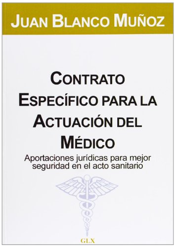 Portada de Contrato Especifico para la Actuacion del Medico