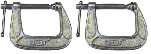 Image of BESSEY CM15 Drop Forged, C-Clamp, 1-1 /2 In. (Pack of 2)