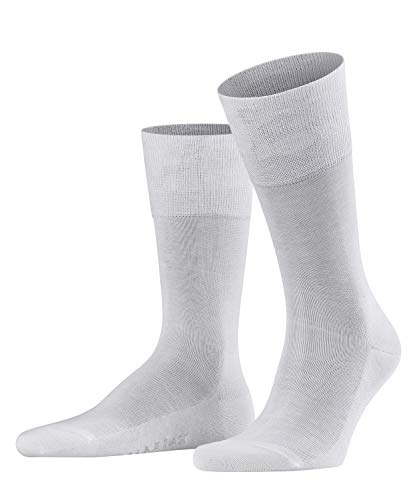 Preisvergleich Produktbild FALKE Herren Socken Tiago - 95% Baumwolle, 1 Paar, Weiß (White 2000), Größe: 45-46