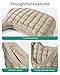 BAGSMART Quilted Puffy Crossbody Bag for Women, Medium Cute Hobo Shoulder Purse Soft Fluffy Handbag for Daily Use