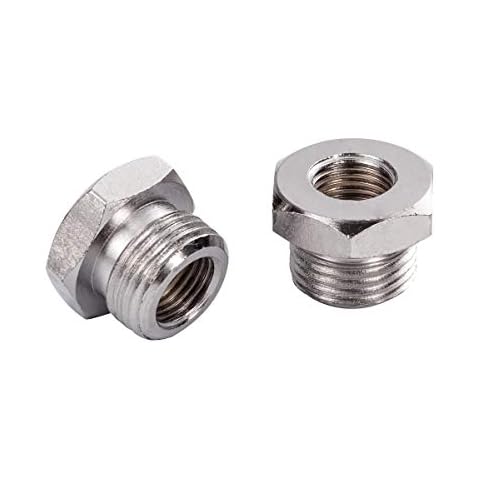 2pcs 18mm to 12mm O2 Port Plugs Bungs Cover