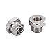 2pcs Adapters Reduce O2 Sensor Ports Plugs Bungs 18 mm to 12 mm