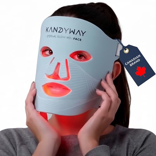 Red Light Therapy Mask, FDA Cleared, Medical Grade, Infrared Red ...