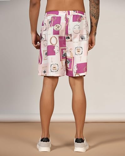 Image of DHRUVI TRENDZ Shorts for Men | Boxer Shorts for Men | Men Shorts | Cargo Shorts | Shorts for Men Beach Wear | Printed Shorts | Men's Regular Fit Shorts